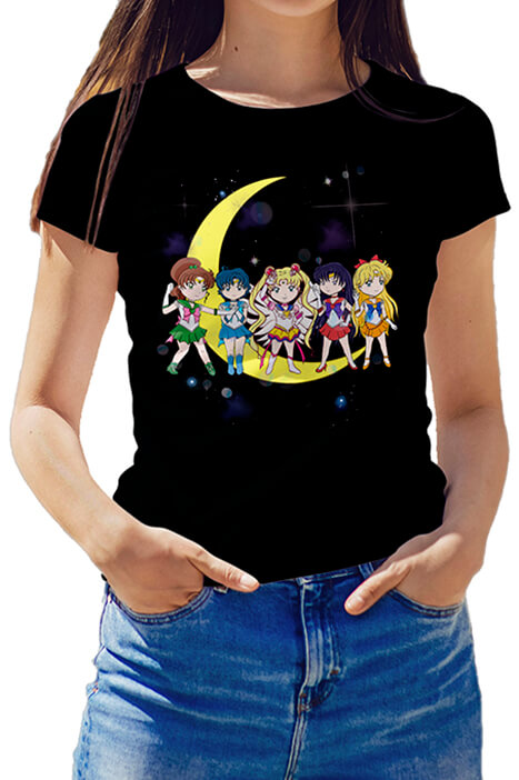 Sailor Moon y sus Sailor guardians