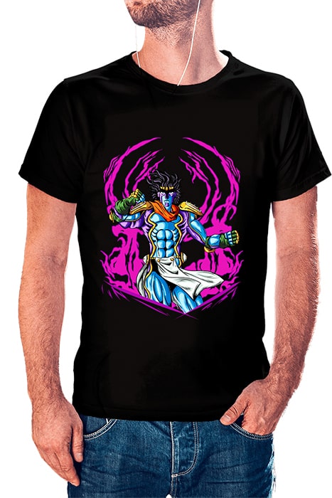 Star Platinum con fondo