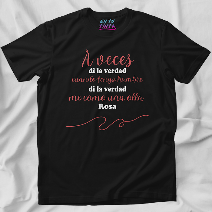 A veces cuando tengo hambre me como una olla