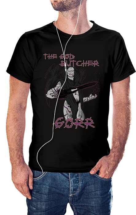 Gorr -The God butcher - túnica negra