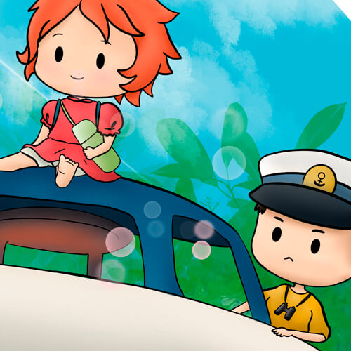 Ponyo chibi