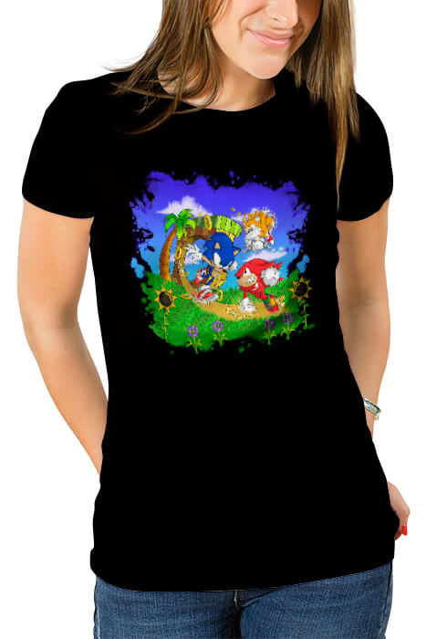 Sonic y Tails vs Knuckles